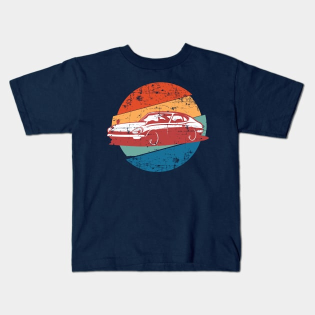 Retro Car Kids T-Shirt by area-design